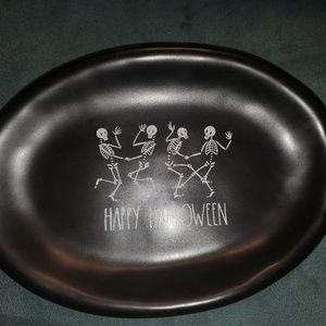 RAE DUNN "Happy Halloween" 4pc dish